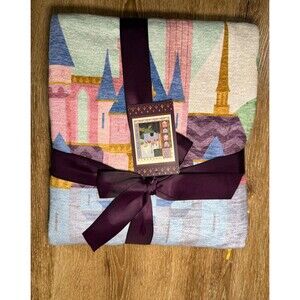 Disneyland 70th Anniversary Throw Blanket